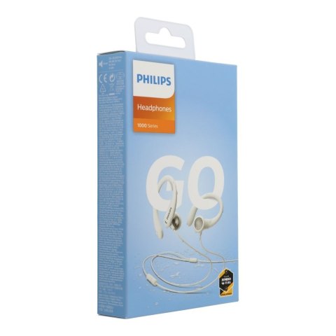 Słuchawki przewodowe douszne Jack 3,5 mm Philips TAA1105WT białe