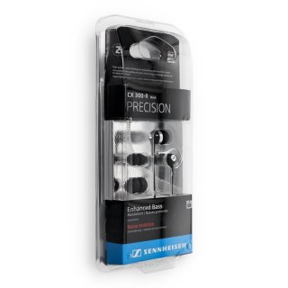 Słuchawki przewodowe douszne Jack 3,5 mm Sennheiser CX 300-ll Precision czarne