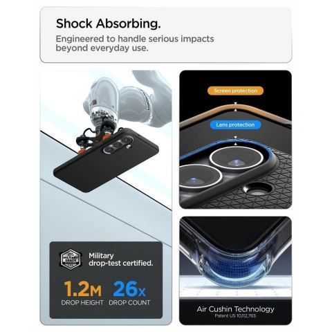 SPIGEN futerał LIQUID AIR MAG kompatybilny z MagSafe do SAMSUNG S26 matte black