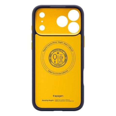 SPIGEN futerał NANO POP MAG kompatybilny z MagSafe do IPHONE 17 Pro Max blueberry navy