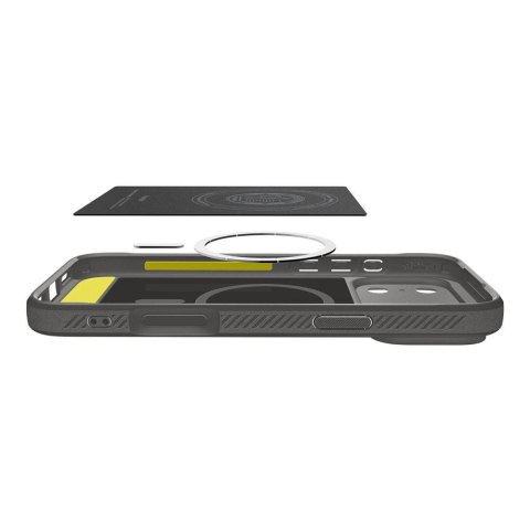 SPIGEN futerał RUGGED ARMOR MAG kompatybilny z MagSafe do IPHONE 17 Pro gray
