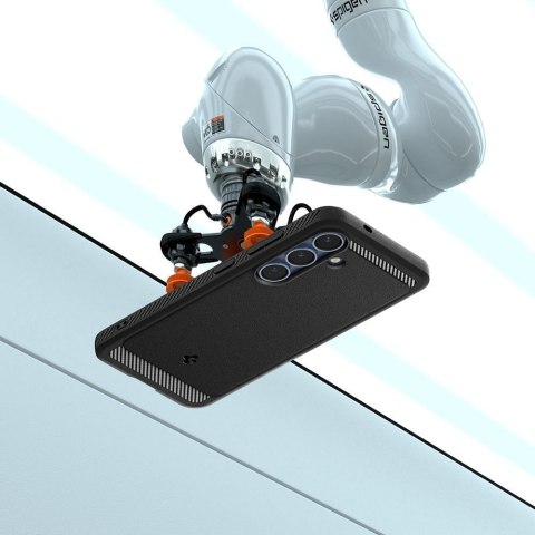 SPIGEN futerał RUGGED ARMOR MAG kompatybilny z MagSafe do SAMSUNG S25 matte black