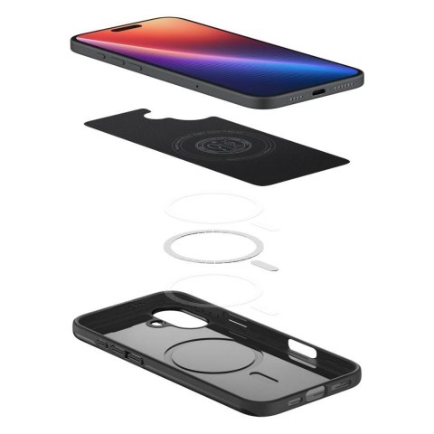 SPIGEN futerał THIN FIT MAG kompatybilny z MagSafe do IPHONE 16 Plus black