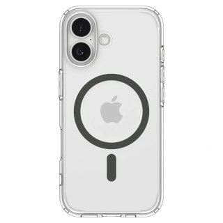 SPIGEN futerał ULTRA HYBRID MAG kompatybilny z MagSafe do IPHONE 17 clear graphite
