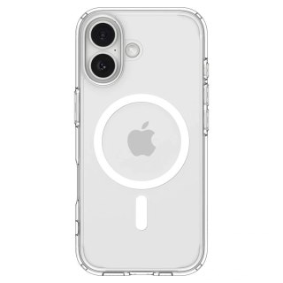 SPIGEN futerał ULTRA HYBRID MAG kompatybilny z MagSafe do IPHONE 17 clear white