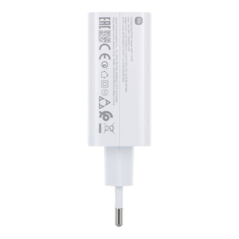 XIAOMI oryginalna ładowarka sieciowa USB A QC3.0 6A 120W MDY-14-EE biała bulk