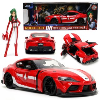 Samochód metalowy Robotech: Miriya Sterling & 2020 Toyota Supra 1:24 ZA6184