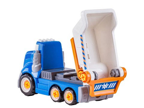 Ciężarówka Wywrotka Samochód do rozkręcania i skręcania + Wkrętarka Auto