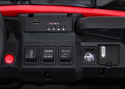 Pojazd Farmer Truck X-POWER Czerwony