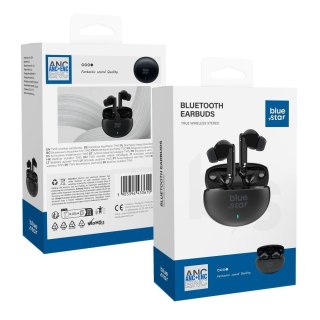 Słuchawki bezprzewodowe douszne Blue Star Zen ANC + ENC TX5 TWS czarne