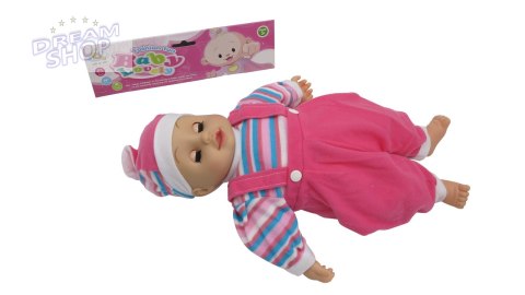 Lalka Maja bobas z dźwiękiem różowa 40cm Lalka Maja bobas z dźwiękiem różowa 40cm