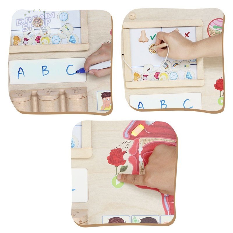 MASTERKIDZ Tablica Edukacyjna Zmysł Węchu MASTERKIDZ Tablica Edukacyjna Zmysł Węchu