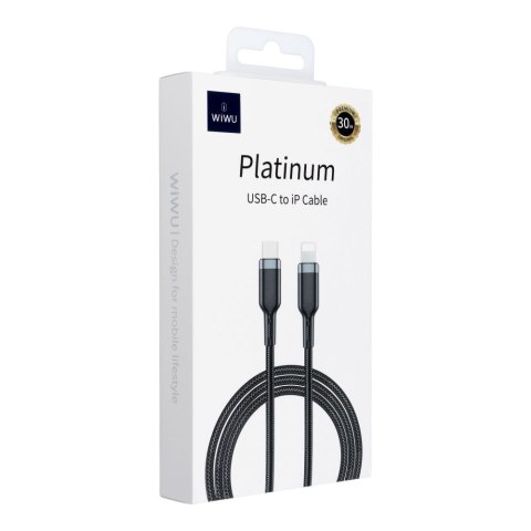 Kabel USB C do Lightning Wiwu 30W 1,2m Wi-C013 czarny