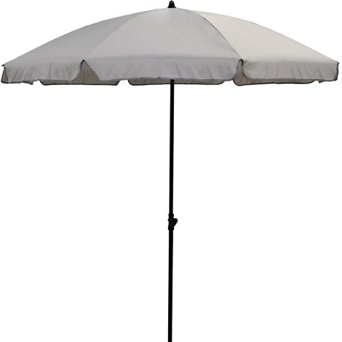 PARASOL OGRODOWY 185CM SZARY
