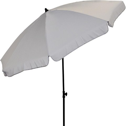 PARASOL OGRODOWY 185CM SZARY