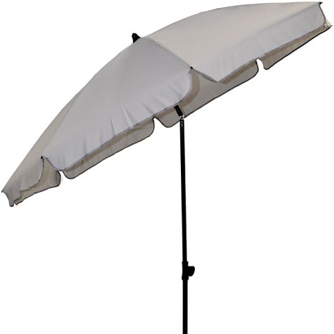 PARASOL OGRODOWY 185CM SZARY