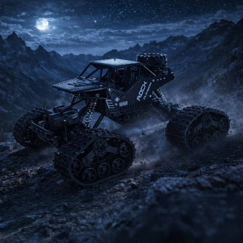 Samochód RC Rock Crawler 4x4 LHC012 auto 2w1 czarn