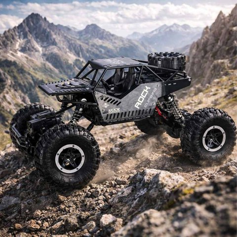 Samochód RC Rock Crawler 4x4 LHC012 auto 2w1 czarn