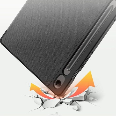 DUX DUCIS etui DOMO składane z miejscem na rysik do SAMSUNG Tab S9 FE/S10 FE czarne