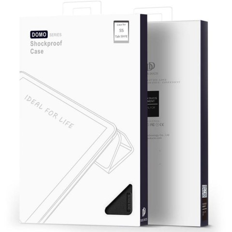 DUX DUCIS etui DOMO składane z miejscem na rysik do SAMSUNG Tab S9 FE/S10 FE czarne