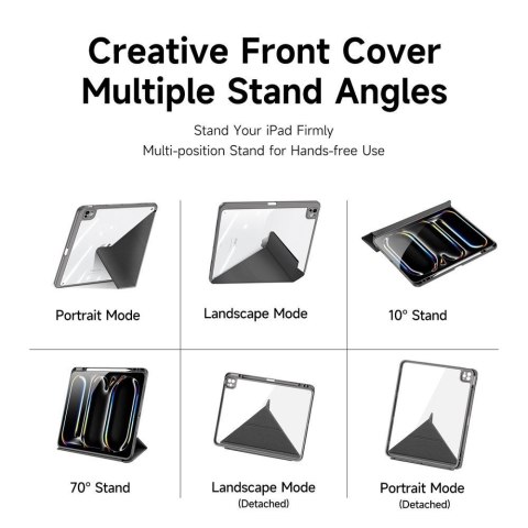 DUX DUCIS etui MAGI z miejscem na rysik do iPad Air 11" (2024/2025)/iPad Air 4/5 10.9" czarne