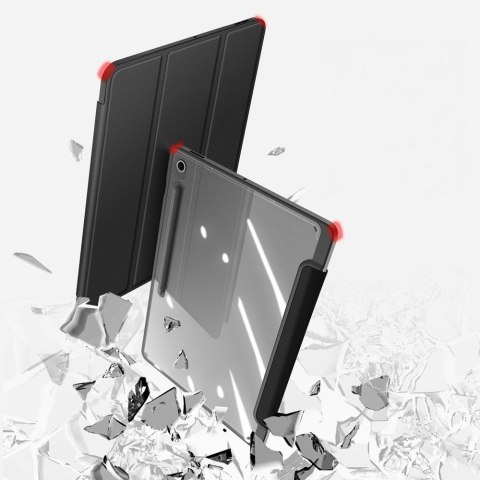 DUX DUCIS etui TOBY z miejscem na rysik do SAMSUNG Tab S10 FE Plus czarne