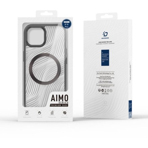DUX DUCIS futerał AIMO MAG kompatybilny z MagSafe do IPHONE 15 Plus czarny