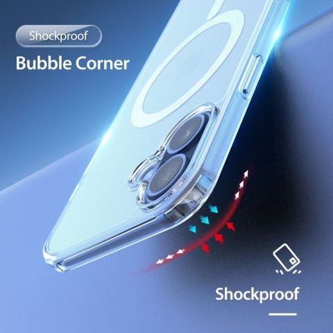 DUX DUCIS futerał CLIN MAG kompatybilny z MagSafe do IPHONE 16 Plus transparentny