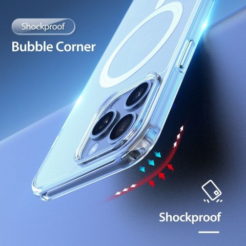 DUX DUCIS futerał CLIN MAG kompatybilny z MagSafe do IPHONE 16 Pro Max transparentny