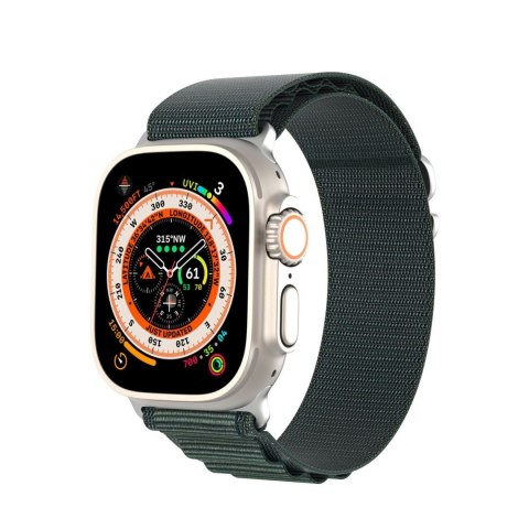 DUX DUCIS pasek GS nylonowy do Apple Watch 42 / 44 / 45 / 49 mm zielony