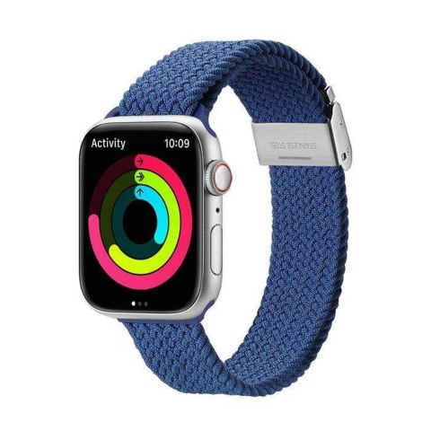 DUX DUCIS pasek MIXTURE PRO pleciony do Apple Watch 38 / 40 / 41 mm niebieski