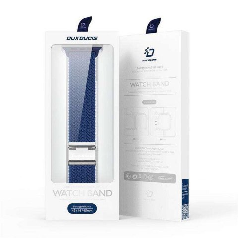 DUX DUCIS pasek MIXTURE PRO pleciony do Apple Watch 38 / 40 / 41 mm niebieski