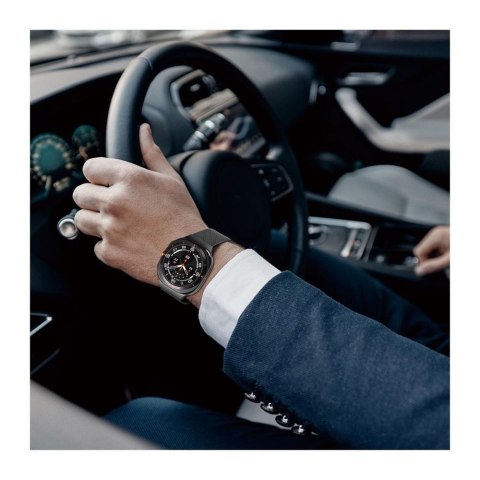 DUX DUCIS pasek MILANESE magnetyczny ze stali nierdzewnej 47 mm czarny