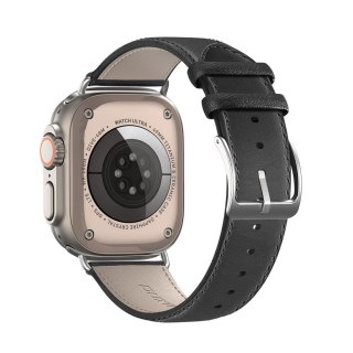 DUX DUCIS pasek YS skórzany do Apple Watch 38 / 40 / 41 mm czarny