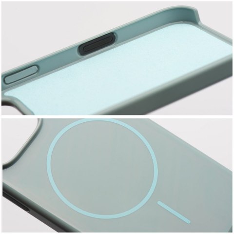 Etui na iPhone 14 PLUS Glossy Mag Cover zgodny z MagSafe miętowe