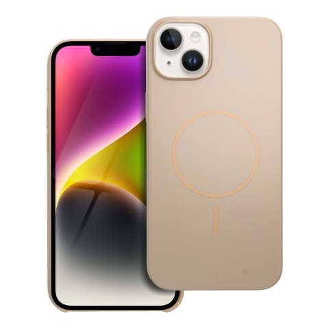 Etui na iPhone 14 PLUS Glossy Mag Cover zgodny z MagSafe złote