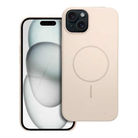 Etui na iPhone 15 PLUS Glossy Mag Cover zgodny z MagSafe białe