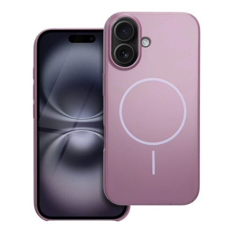 Etui na iPhone 16 Glossy Mag Cover zgodny z MagSafe fioletowe