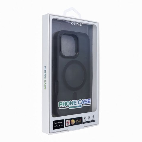 Futerał X-ONE Dropguard Magnetic Case Air (kompatybilny z MagSafe) - do Apple iPhone 16 Pro czarny