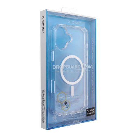 Futerał X-ONE Endura Clear Case (kompatybilny z MagSafe) - do Apple iPhone 16 Plus transparentny