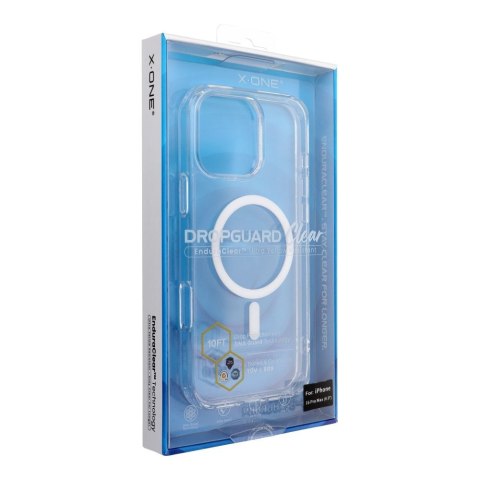 Futerał X-ONE Endura Clear Case (kompatybilny z MagSafe) - do Apple iPhone 16 Pro Max transparentny