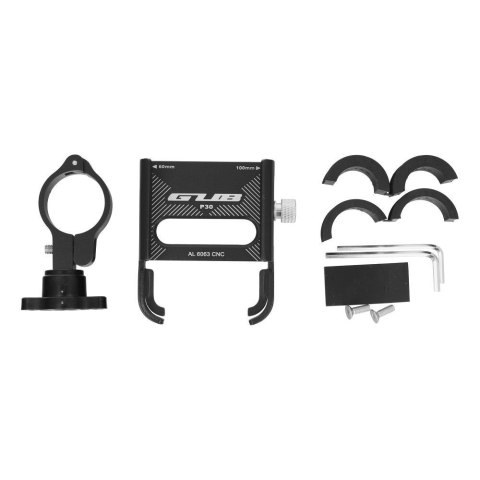 GUB uchwyt rowerowy na kierownicę P30 Aluminium czarny