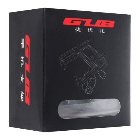 GUB uchwyt rowerowy na kierownicę P30 Aluminium czerwony