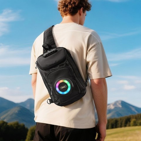 Głośnik bluetooth 8W 3h w formie plecaka 6L Hoco HC42 czarny
