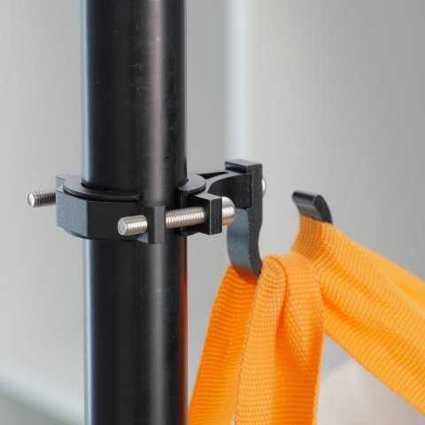 Hak uchwyt na zakupy do roweru / hulajnogi aluminiowy FS366-004 czarny