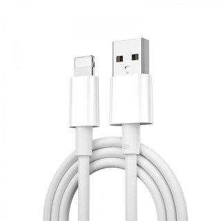 Kabel USB A do Lightning Wiwu 2,4A Wi-C006 biały