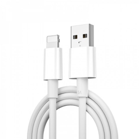 Kabel USB A do Lightning Wiwu 2,4A Wi-C006 biały