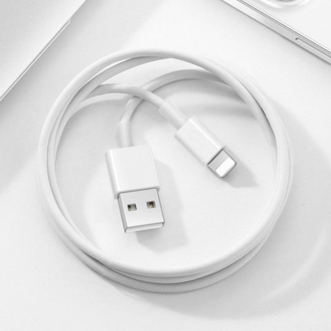 Kabel USB A do Lightning Wiwu 2,4A Wi-C006 biały