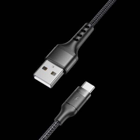 Kabel USB A do Typ C VEGER PD 5A 100W AC03 1,2 m czarny