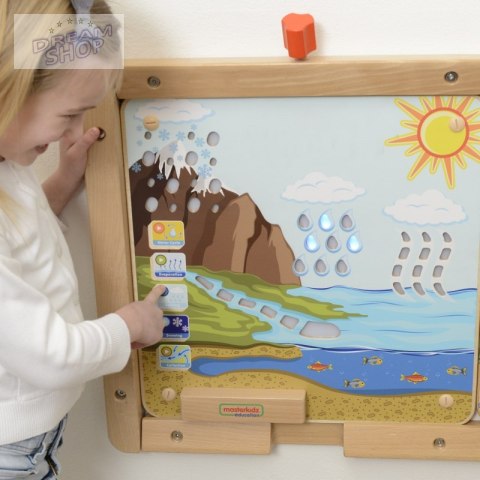 MASTERKIDZ Tablica Edukacyjna Obieg Wody MASTERKIDZ Tablica Edukacyjna Obieg Wody